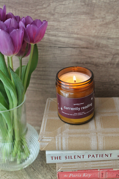 Blind Date with a Book & Cozy Candle – Mystery Book Bundle