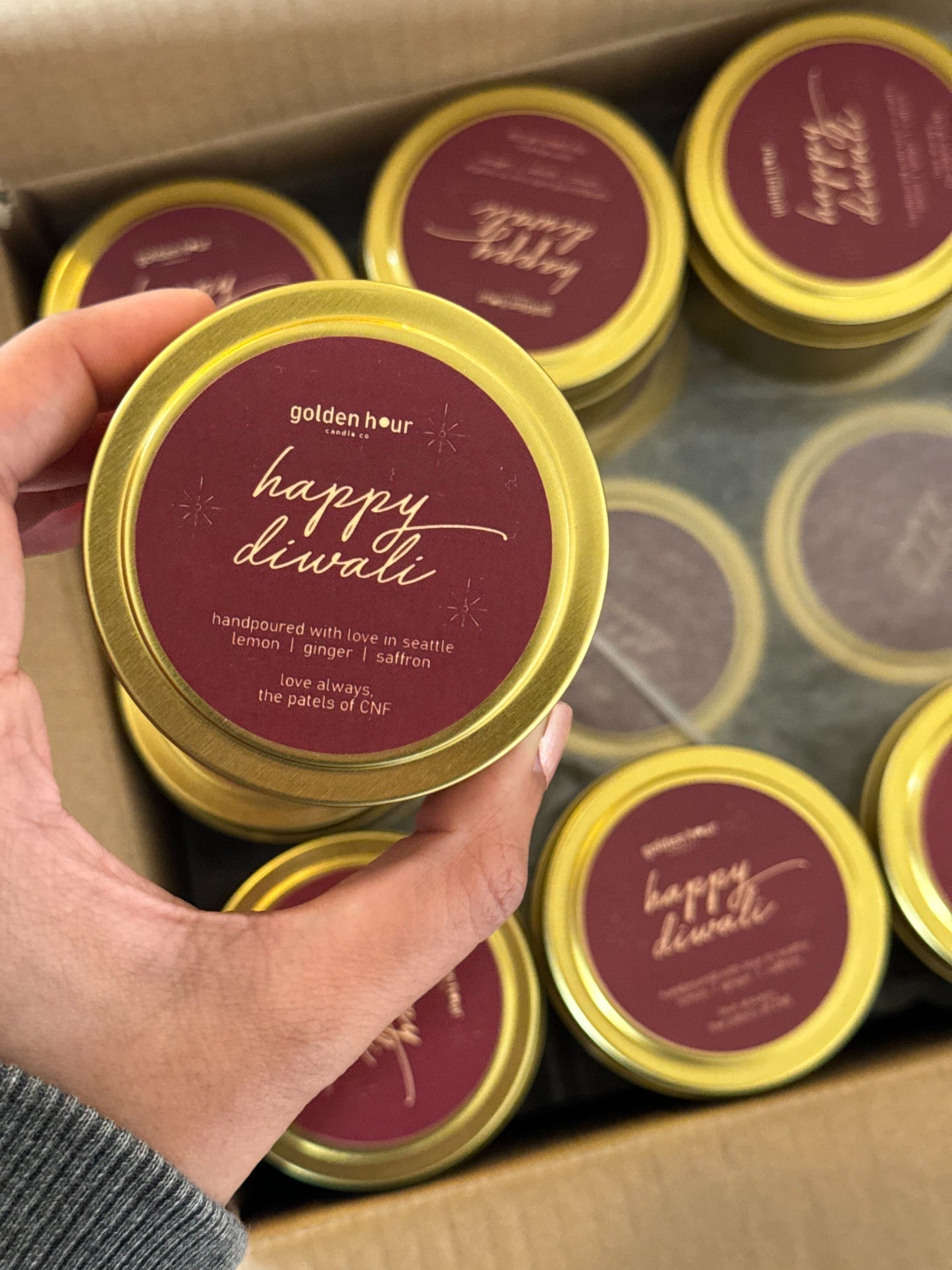 Candle Tins